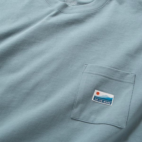 (ZT1722) 4 Leaf Clover Patchwork Pocket Tee