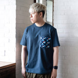 (ZT1228) Fujisan Pocket Tee