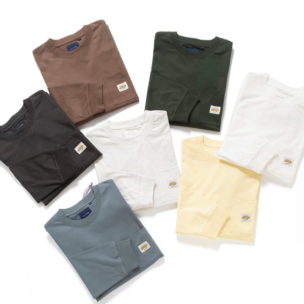 (YT1713) Anti Odor Drawstrings Long Sleeve Tee