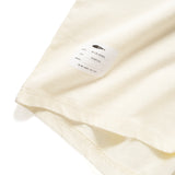 (TP1662) College Crop Sleeve Panel Tee