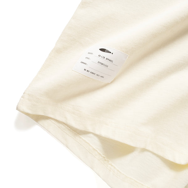 (TP1662) College Crop Sleeve Panel Tee