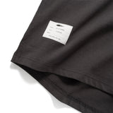 (TP1662) College Crop Sleeve Panel Tee