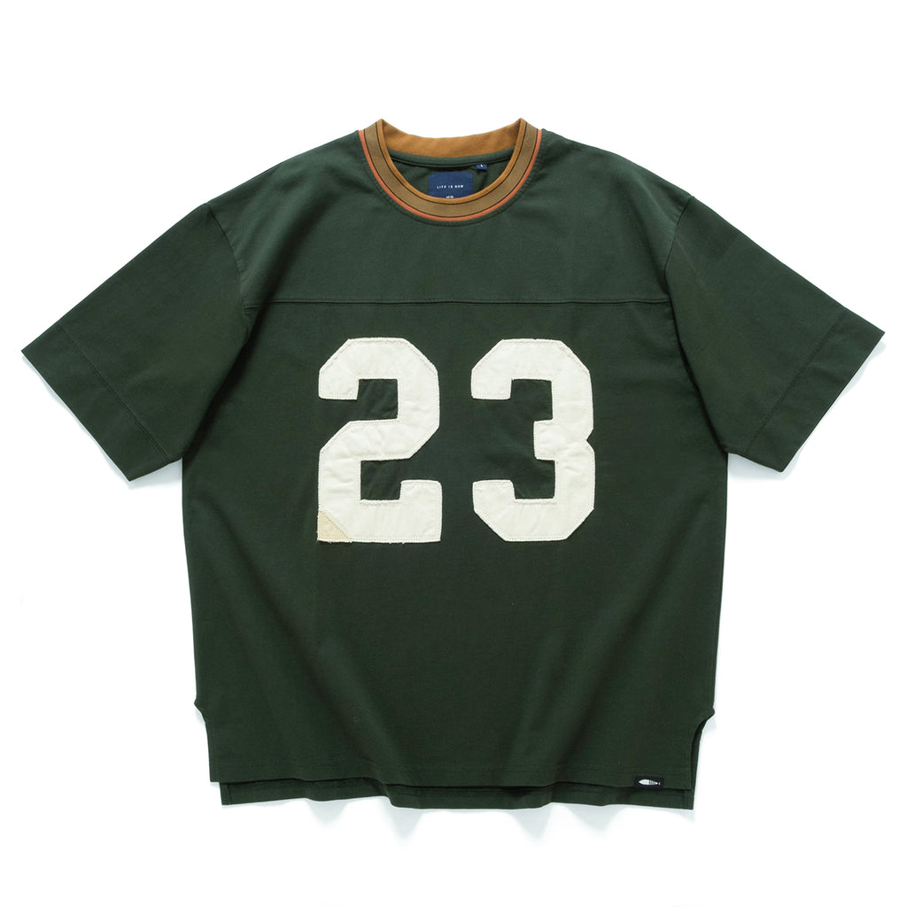 (TP1658) Number Patchwork Tee