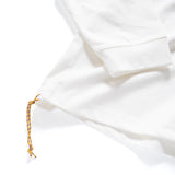 (YT1713) Anti Odor Drawstrings Long Sleeve Tee