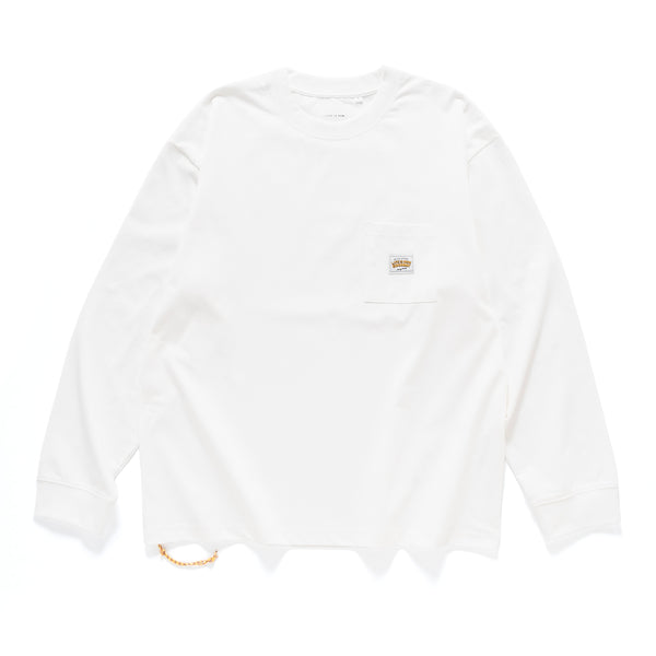 (YT1713) Anti Odor Drawstrings Long Sleeve Tee