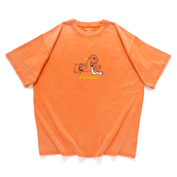 (ZT1751) Ghost Cat Graphic Tee