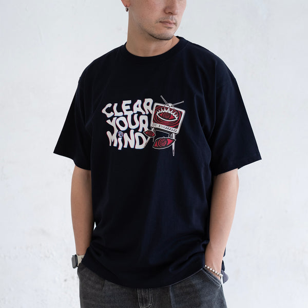 (ZT1752) Clear Your Mind Graphic Tee