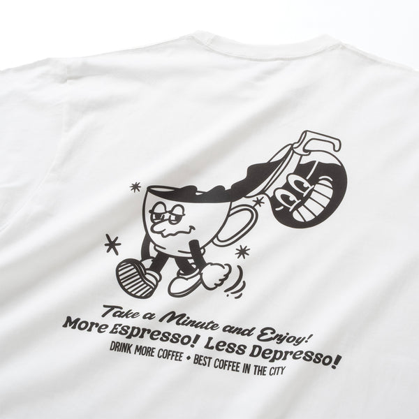 (ZT1755) Coffee Power Graphic Tee