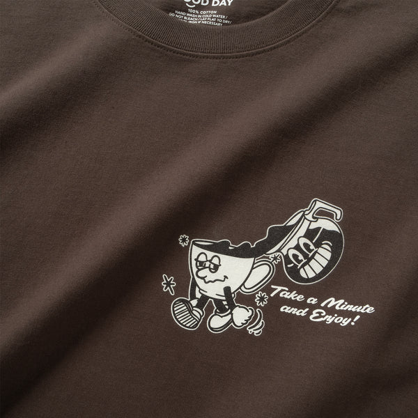 (ZT1755) Coffee Power Graphic Tee