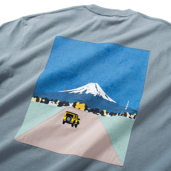 (ZT1759) Fuji Camping Patchwork Pocket Tee