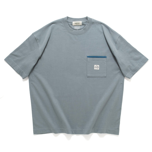 (ZT1759) Fuji Camping Patchwork Pocket Tee