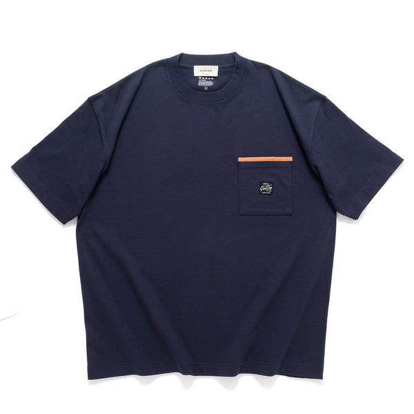 (ZT1759) Fuji Camping Patchwork Pocket Tee