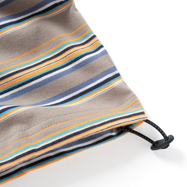 (TP1663) Stripes Drawstring Tee