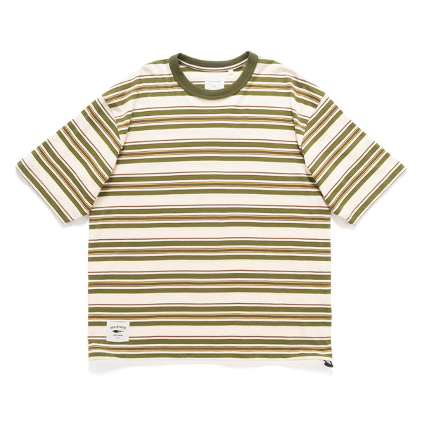 (TP1663) Stripes Drawstring Tee