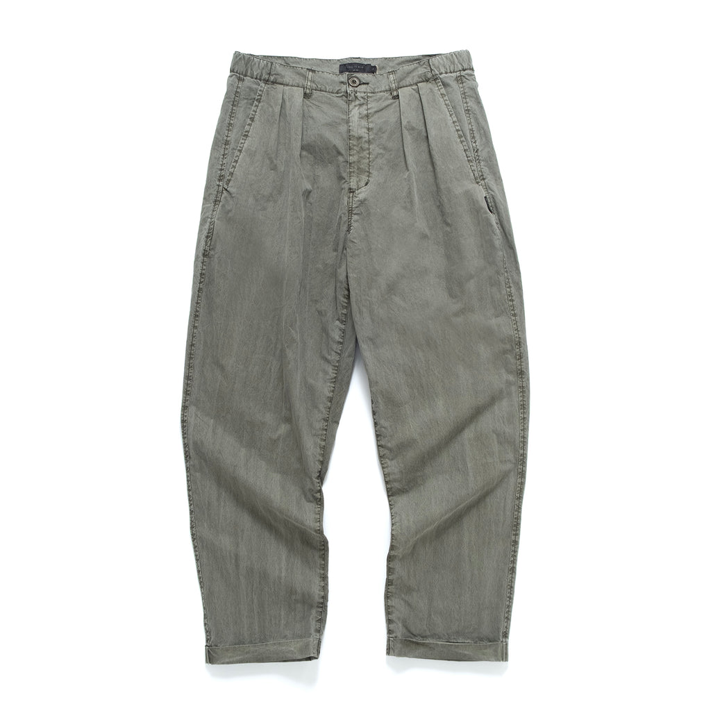 (PT415) Washed Tapered Pants