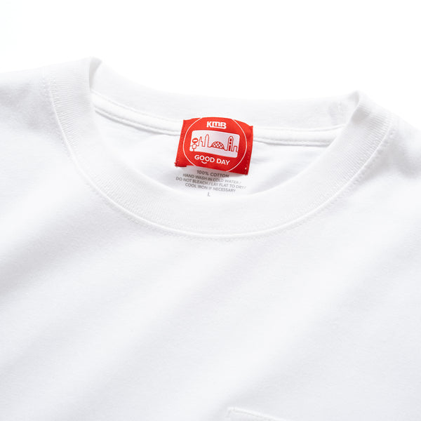 (EX636) Missed Bus Graphic Pocket Tee