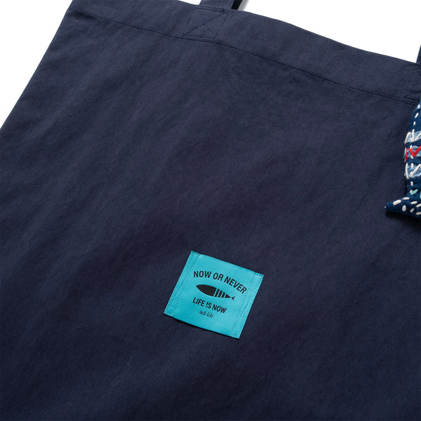 (YB542) Tote Bag with Handmade Charm