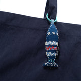 (YB542) Tote Bag with Handmade Charm