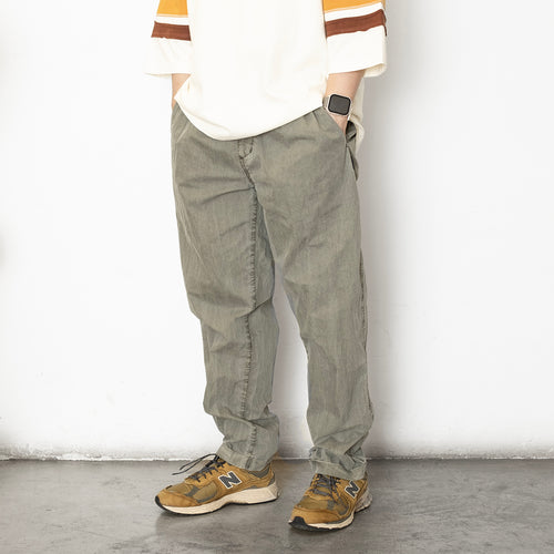 (PT415) Washed Tapered Pants