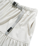 (DS027) Belted Tiered Dress