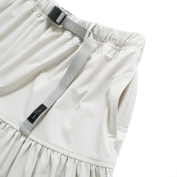 (DS027) Belted Tiered Dress