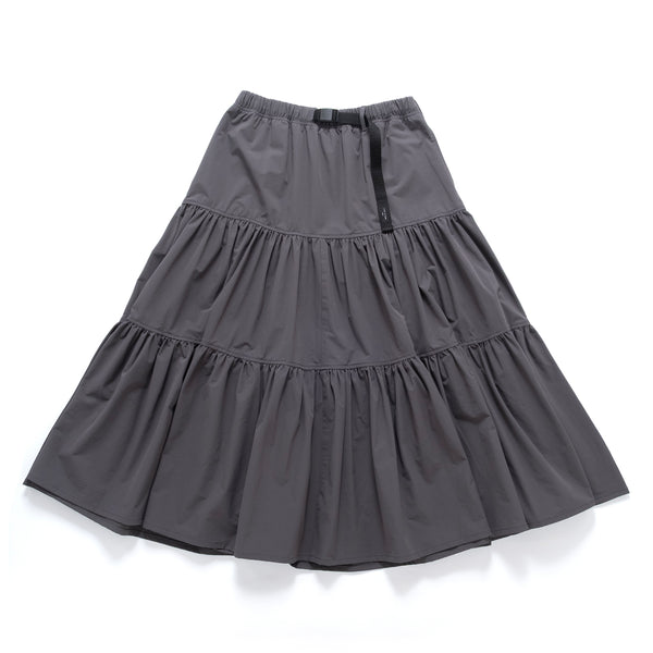 (DS027) Belted Tiered Dress