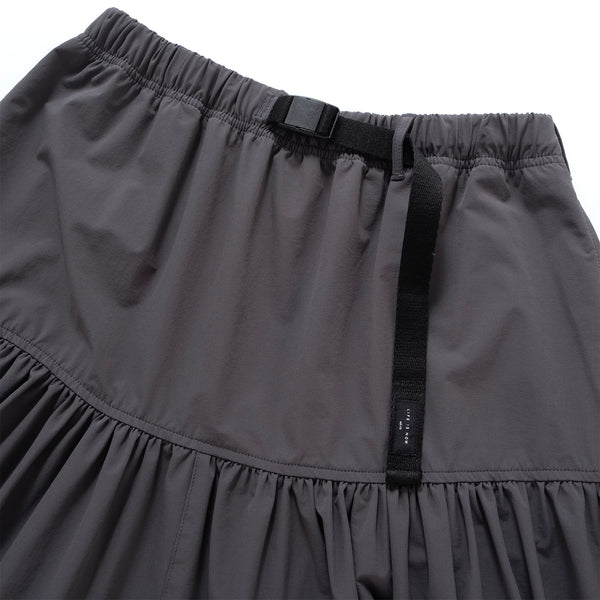 (DS027) Belted Tiered Dress