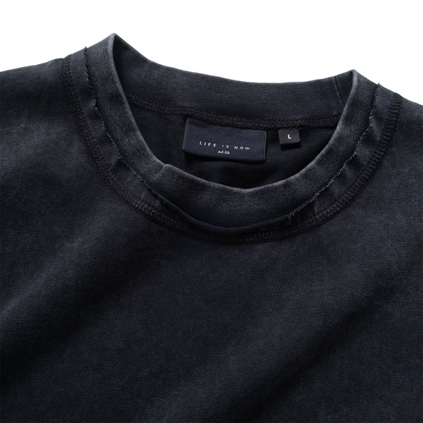 (TP1702) Washed Hand Stitch Pocket Tee