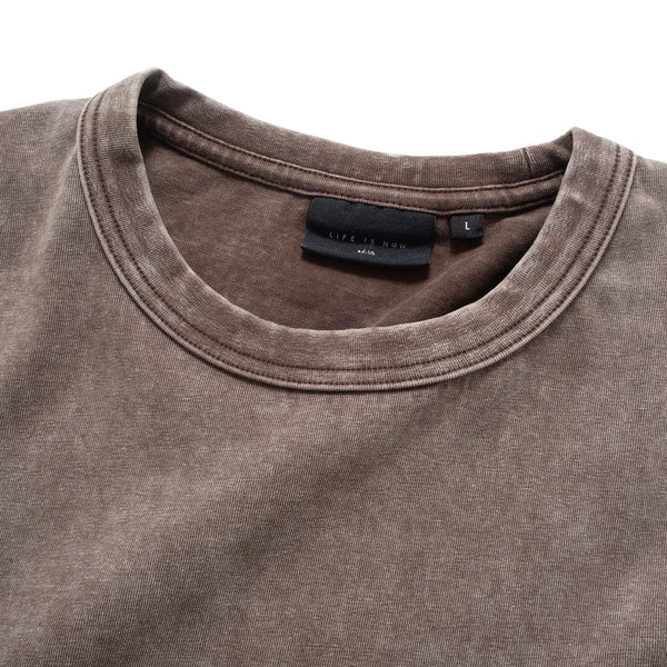 (TP1703) Washed Fake Layer Tee