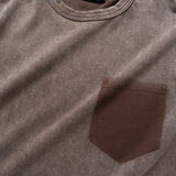 (TP1703) Washed Fake Layer Tee
