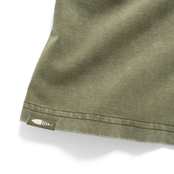 (TP1703) Washed Fake Layer Tee