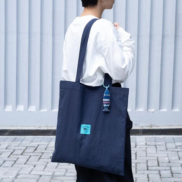 (YB542) Tote Bag with Handmade Charm