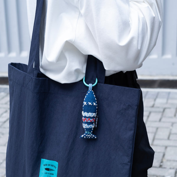 (YB542) Tote Bag with Handmade Charm