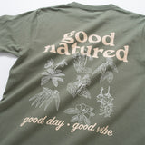 (EX649) Good Natured 圖案 Tee
