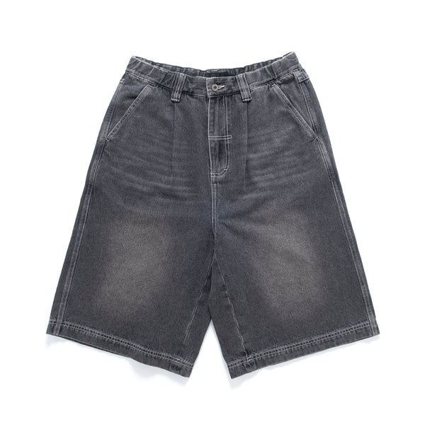 (SP419) 洗水過膝牛仔短褲