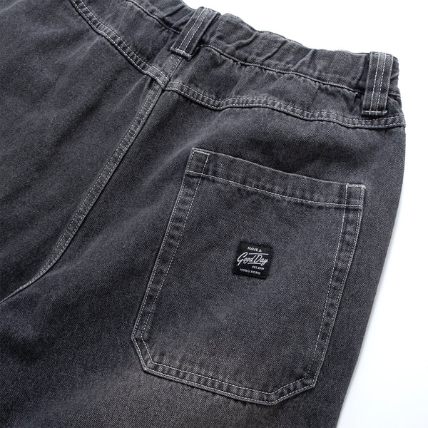 (SP419) 洗水過膝牛仔短褲