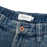 (SP419) 洗水過膝牛仔短褲