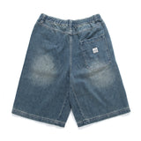 (SP419) 洗水過膝牛仔短褲