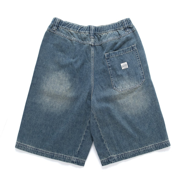 (SP419) 洗水過膝牛仔短褲