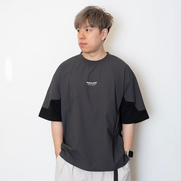 (TP1701) 拼色機能Tee