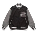 (JK407) 拼色棒球外套