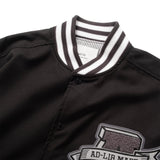 (JK407) 拼色棒球外套