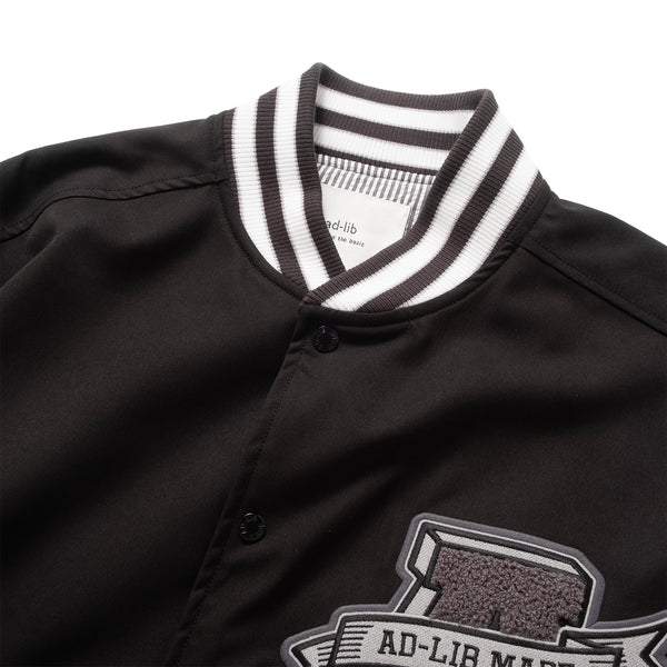 (JK407) 拼色棒球外套