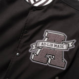 (JK407) 拼色棒球外套