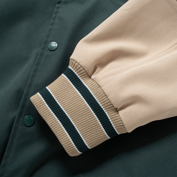 (JK407) 拼色棒球外套