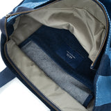 (YB544) 藍染拼布刺子繡側肩袋