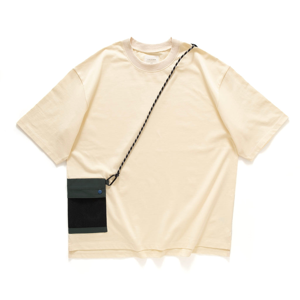 (TP1159) Drawstrings Sacoche Tee