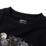 (ZT1780) Summoning Graphic Cropped Tee