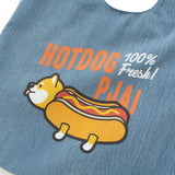 (ZB563) Hotdog PJai Washed Denim Tote Bag