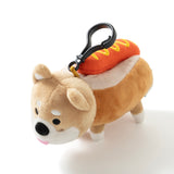 (AA544) Hotdog Doll Key Chain